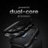HiFuture LUME Smartwatch 1.85" IPS Display, Dual-Core Processor, 100+ Sports Modes, Built-in Wireless Calling, 24/7 Health Monitoring (Heart Rate, SpO2, Sleep), Ultra-Light Weight Sleek Design, Silver Grey